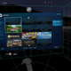 This is how you navigate Steam in VR. Note the virtual controller, which is rendered exactly where you are holding the real controller in non-virtual reality.